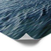 Poster Mer et ciel, bateau (Coin)