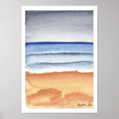 Poster Mer Foggy (Devant)