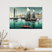 Poster Mer intérieure de Seto Baie d'Akashi Tsuchiya Koit (Cuisine)
