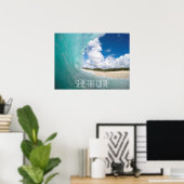 Poster Mer La Vague (Bureau à domicile)