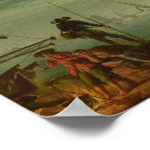 Poster Mer, Lune, 1772 (Coin)