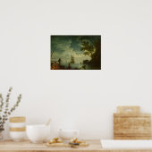 Poster Mer, Lune, 1772 (Cuisine)