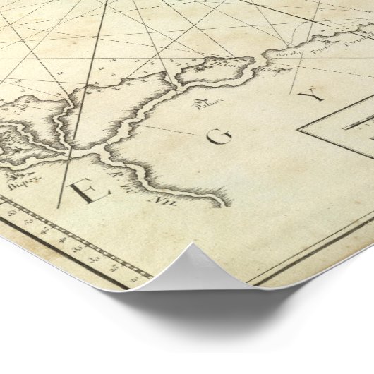 Poster Mer Méditerranée 4 (Coin)