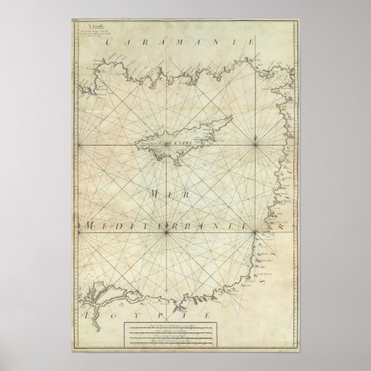 Poster Mer Méditerranée 4 (Devant)