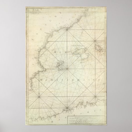 Poster Mer Méditerranée 6 (Devant)