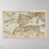 Poster Mer Méditerranée W (Devant)