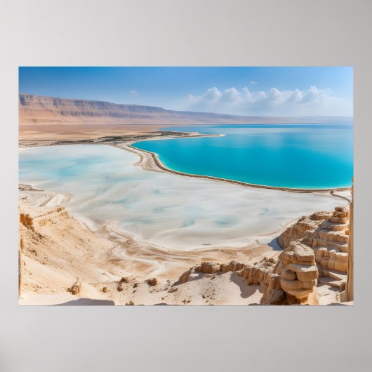 Poster Mer morte en Israël (Devant)
