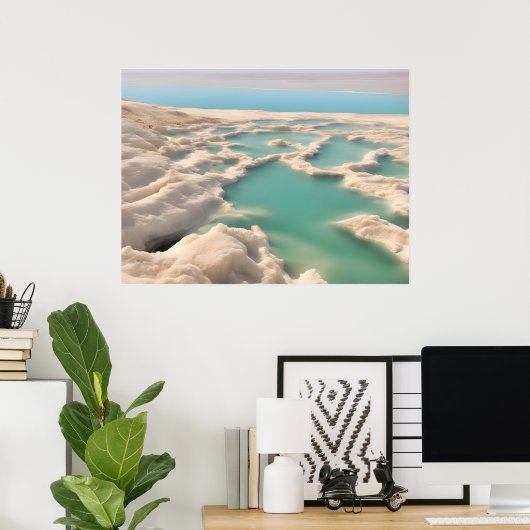 Poster Mer morte en Israël (Bureau à domicile)
