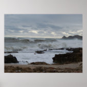 Poster Mer orageuse (Devant)