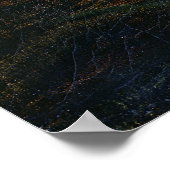 Poster Mer orageuse avec phare (Coin)