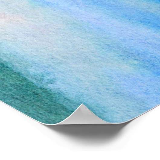 Poster Mer paisible (Coin)