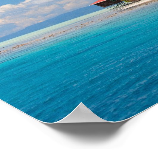 Poster Mer panoramique (Coin)