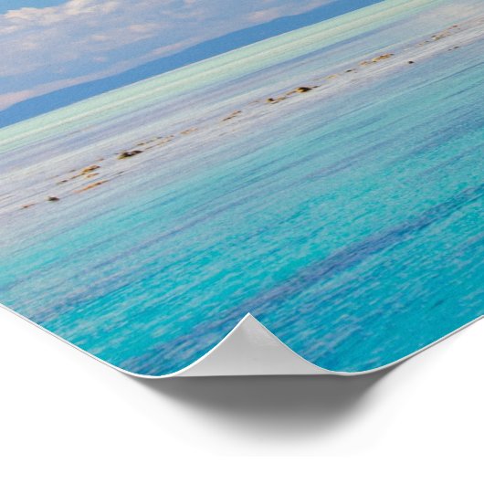 Poster Mer panoramique (Coin)