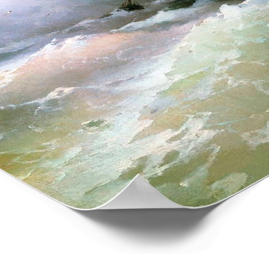 Poster Mer par Ivan Aivazovsky (Coin)