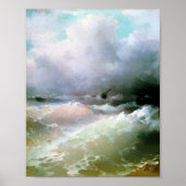 Poster Mer par Ivan Aivazovsky (Devant)