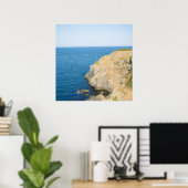 Poster Mer rocheuse (Bureau à domicile)