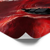Poster Mer rouge (Coin)