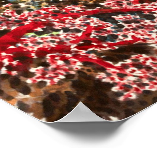 Poster Mer Rouge (Coin)