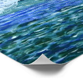 Poster Mer rugueuse (Coin)