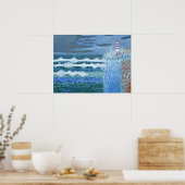 Poster Mer rugueuse (Cuisine)