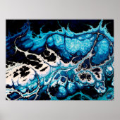 Poster Mer turbulente (Devant)