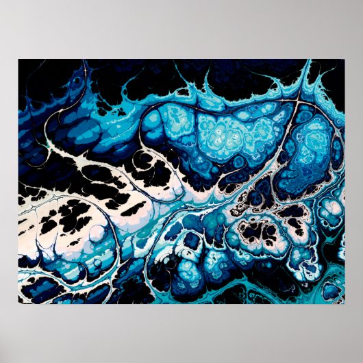 Poster Mer turbulente (Devant)