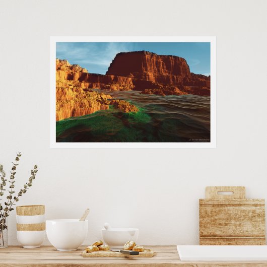 Poster Mer verte (Cuisine)