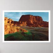 Poster Mer verte (Devant)