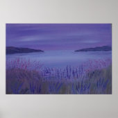 Poster Mer violette (Devant)