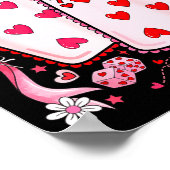 Poster Meranian Dog Red Truck Christmas Tree Santa Ugly X (Coin)