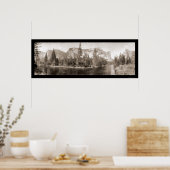 Poster Merced River Yosemite Photo 1915 (Cuisine)