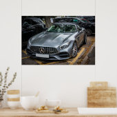 Poster Mercedes AMG SL Roadster (Cuisine)