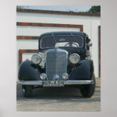 Poster mercedes antique (Devant)