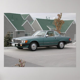 Poster Mercedes-Benz 560 SL