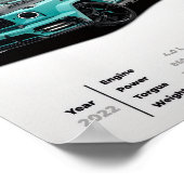 Poster Mercedes-Benz AMG G63 MANSORY Algorithmic Fade Ext (Coin)