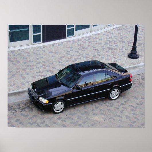 Poster Mercedes-Benz C36 AMG (Devant)