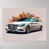 Poster Mercedes-Maybach (Devant)