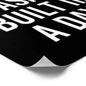 Poster Mercedes n'a pas été construit dans un jour drôle  (Coin)