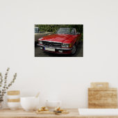 Poster Mercedes Roadster (Cuisine)