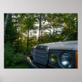 Poster Mercedes W123 (Devant)