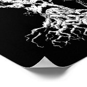 Poster Merch du séminaire. Créez Un Arbre Fantôme. Haunte (Coin)