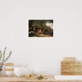 Poster Merchants from Holland and the Middle East trading (Cuisine)