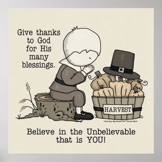 Poster Merci (Devant)