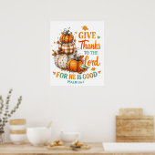 Poster Merci À... (Cuisine)