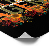 Poster Merci agent immobilier Thanksgiving (Coin)