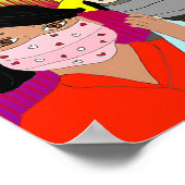 Poster Merci aux travailleurs essentiels (Coin)