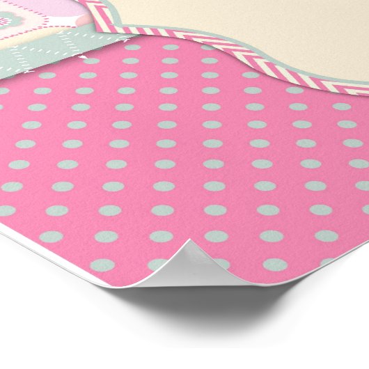 Poster Merci Bannière Fille du Ciel (Coin)