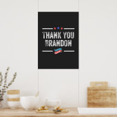 Poster Merci Brandon (Cuisine)