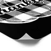 Poster Merci Citrouille mignon Thanksgiving Automne Pla d (Coin)