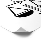 Poster Merci D'Avocat Au Travail (Coin)